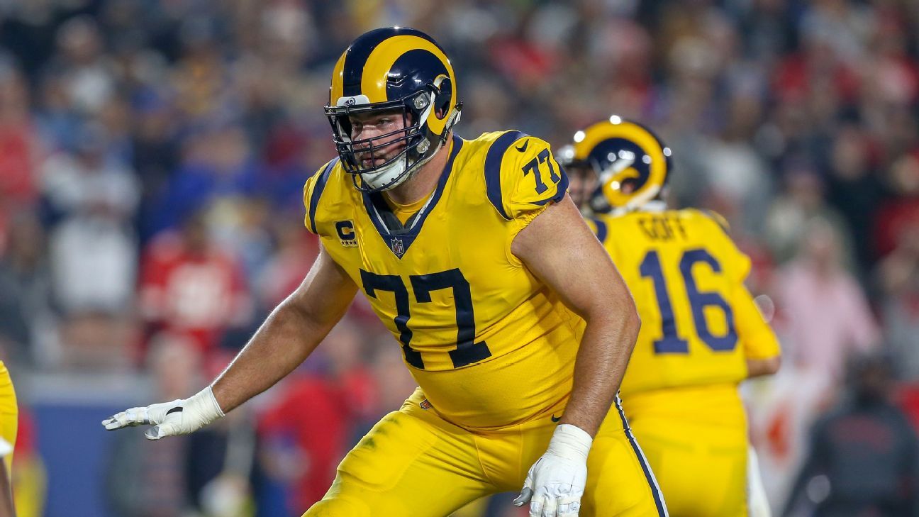 Left tackle Andrew Whitworth, 37, to return to Rams in 2019 - ESPN