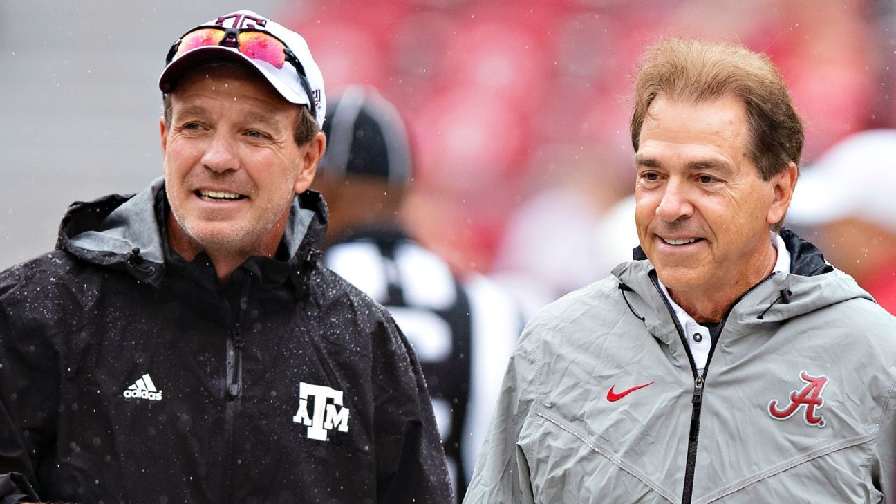 Nick Saban, Jimbo Fisher et la querelle de football universitaire parfaite pour son époque