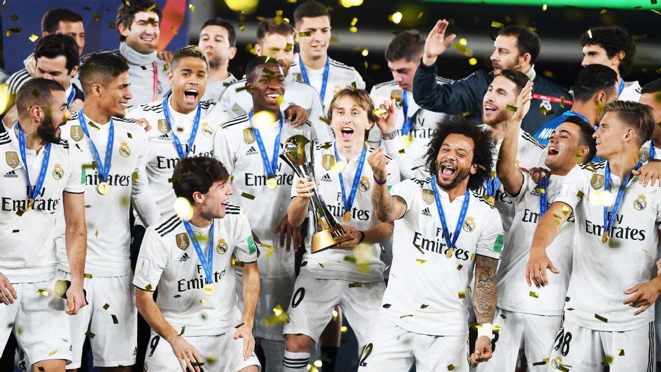 O Real Madrid é campeão do Mundial de Clubes