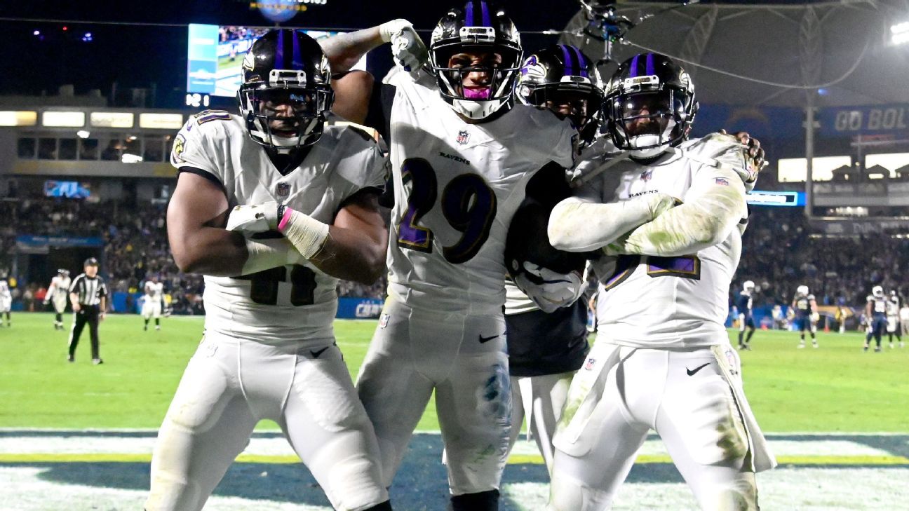 Ravens clinch AFC North with win over the Jets