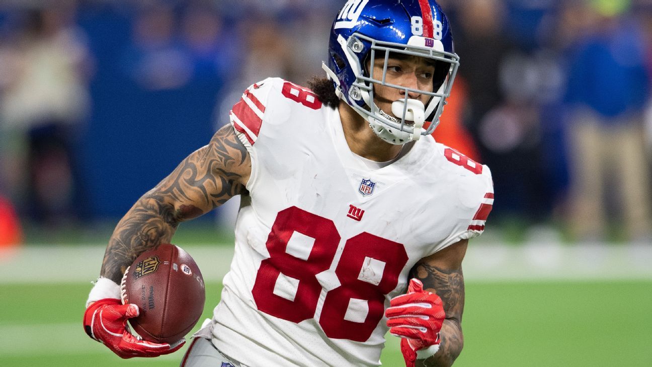 Giants' Engram out, but 3 cleared from protocol