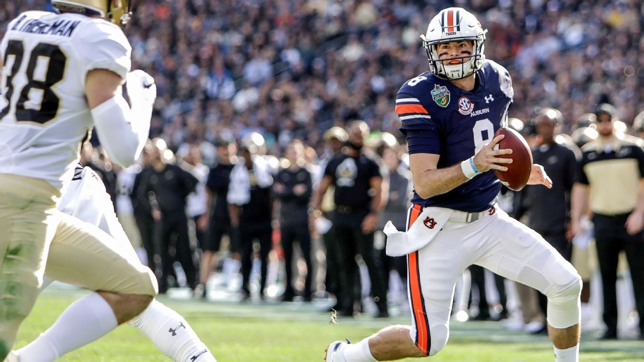Auburn Tigers score 56 points to set record for points in a half of a