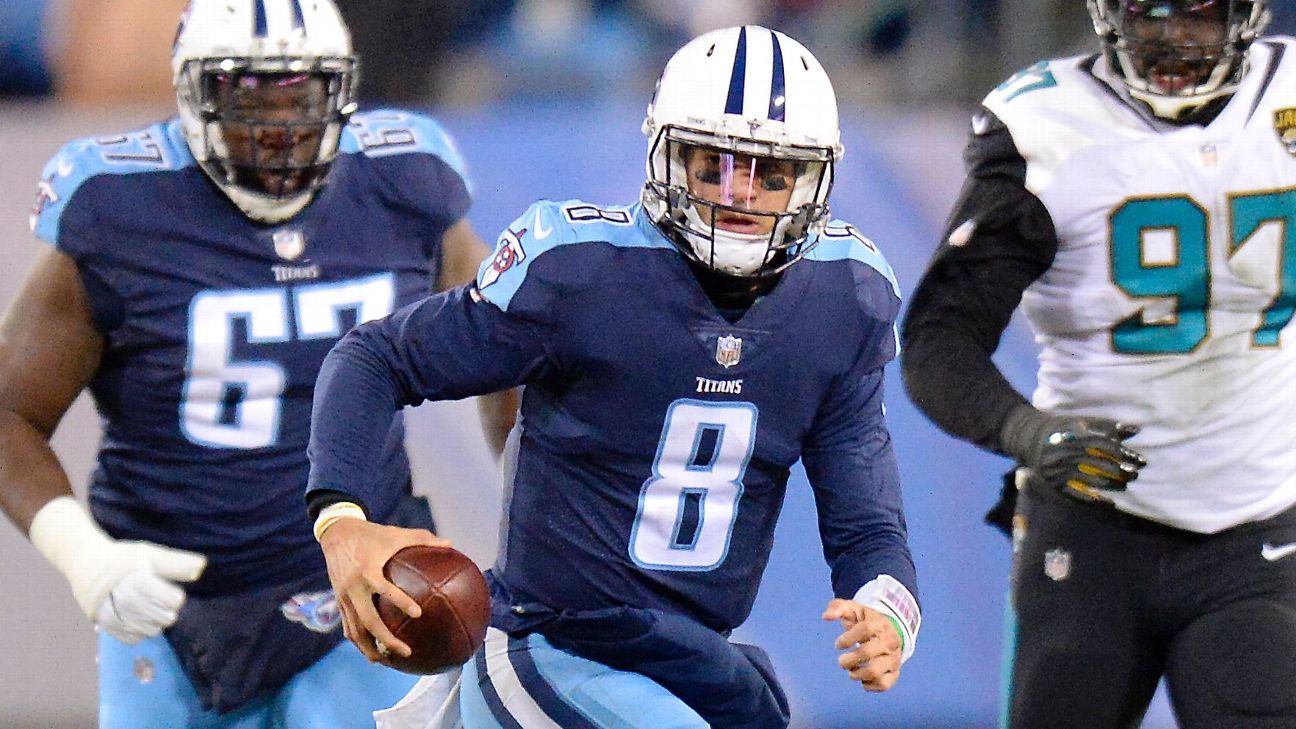 QB Marcus Mariota on Late Titans QB Steve McNair: “He Was a Great