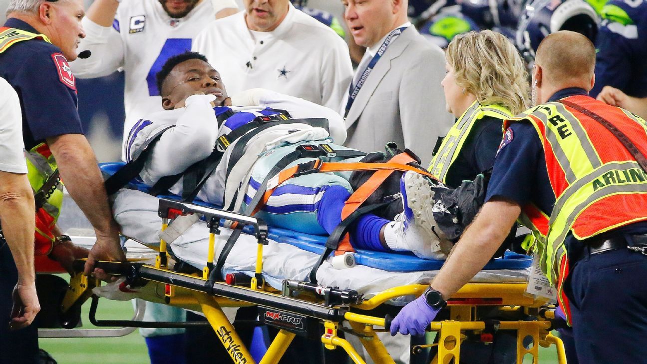 Superbowl 2019: Dallas Cowboys receiver Allan Hurns suffers