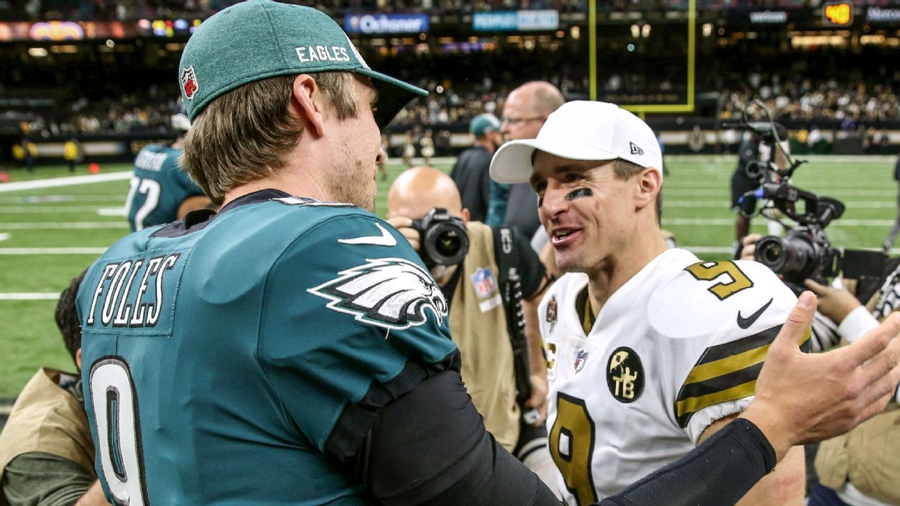 Foles, Brees: Proud products of Westlake, Texas