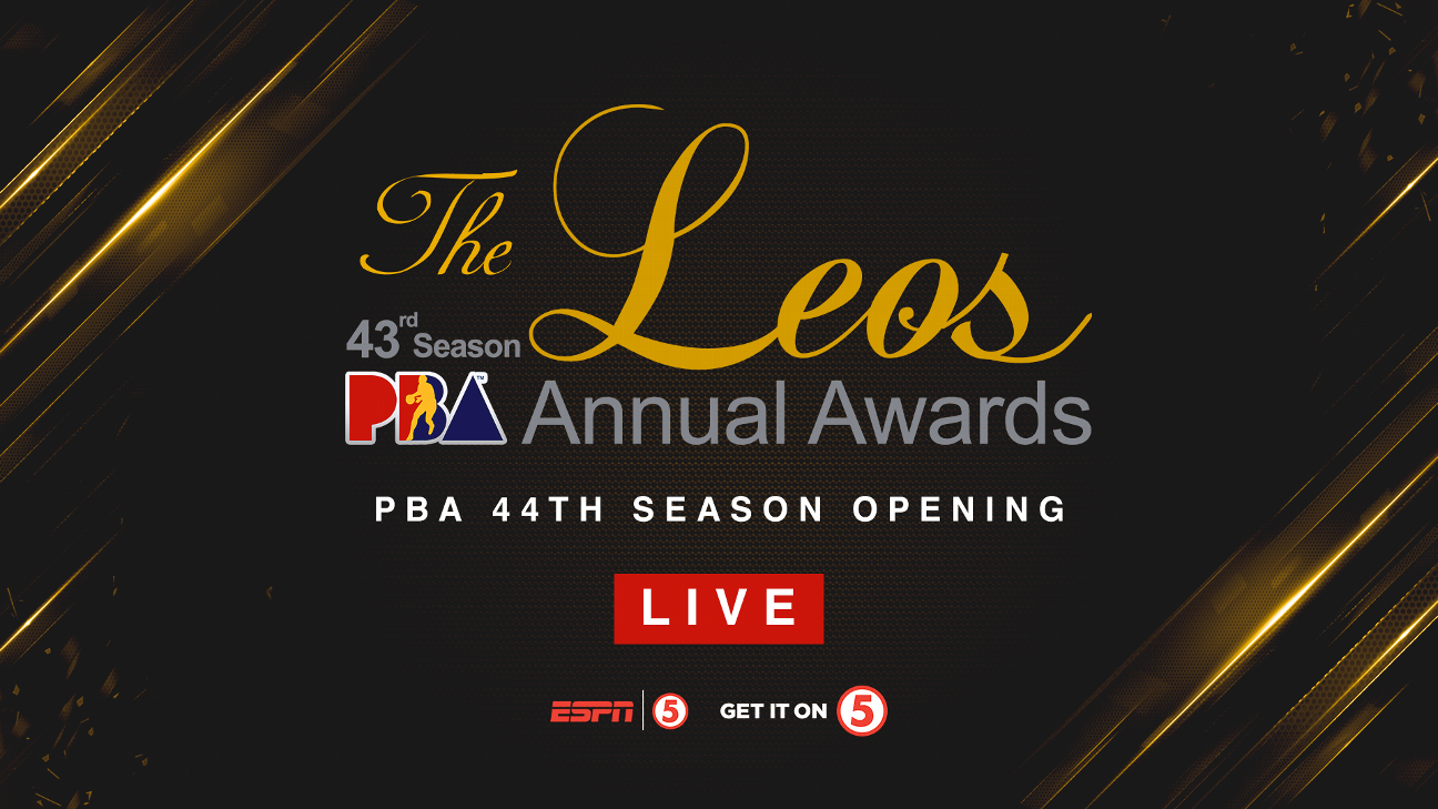 livestream Leo Awards and 44th PBA Season Opening ESPN