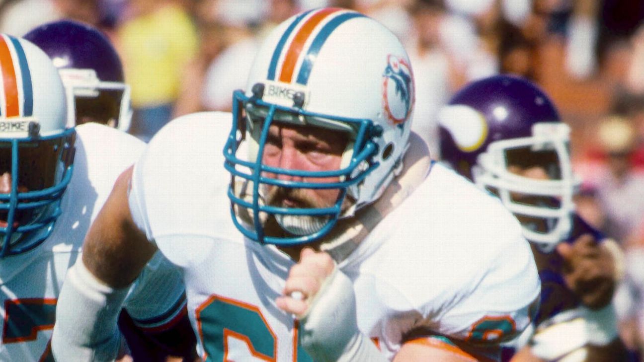 Dolphins great Bob Kuechenberg, who was a part of only team to have a  perfect season dies, aged 71