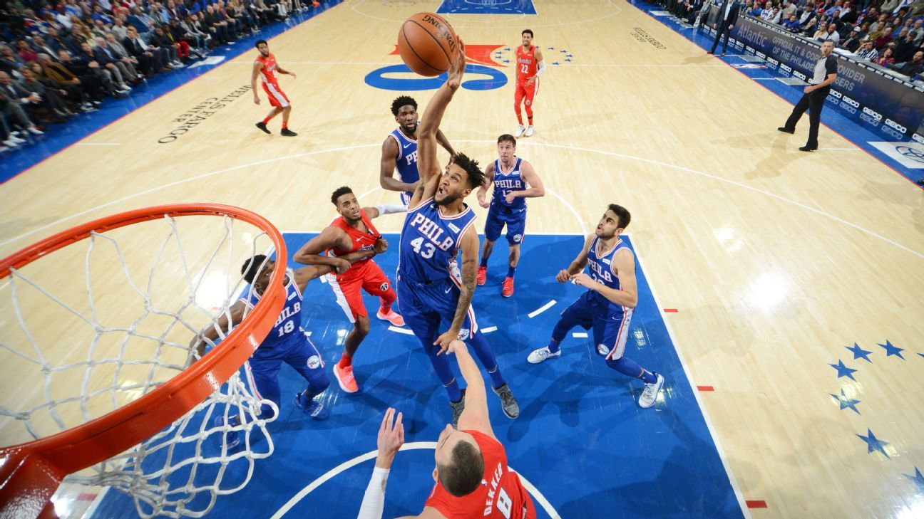 Philadelphia 76ers Jonah Bolden developing on the path between NBA and