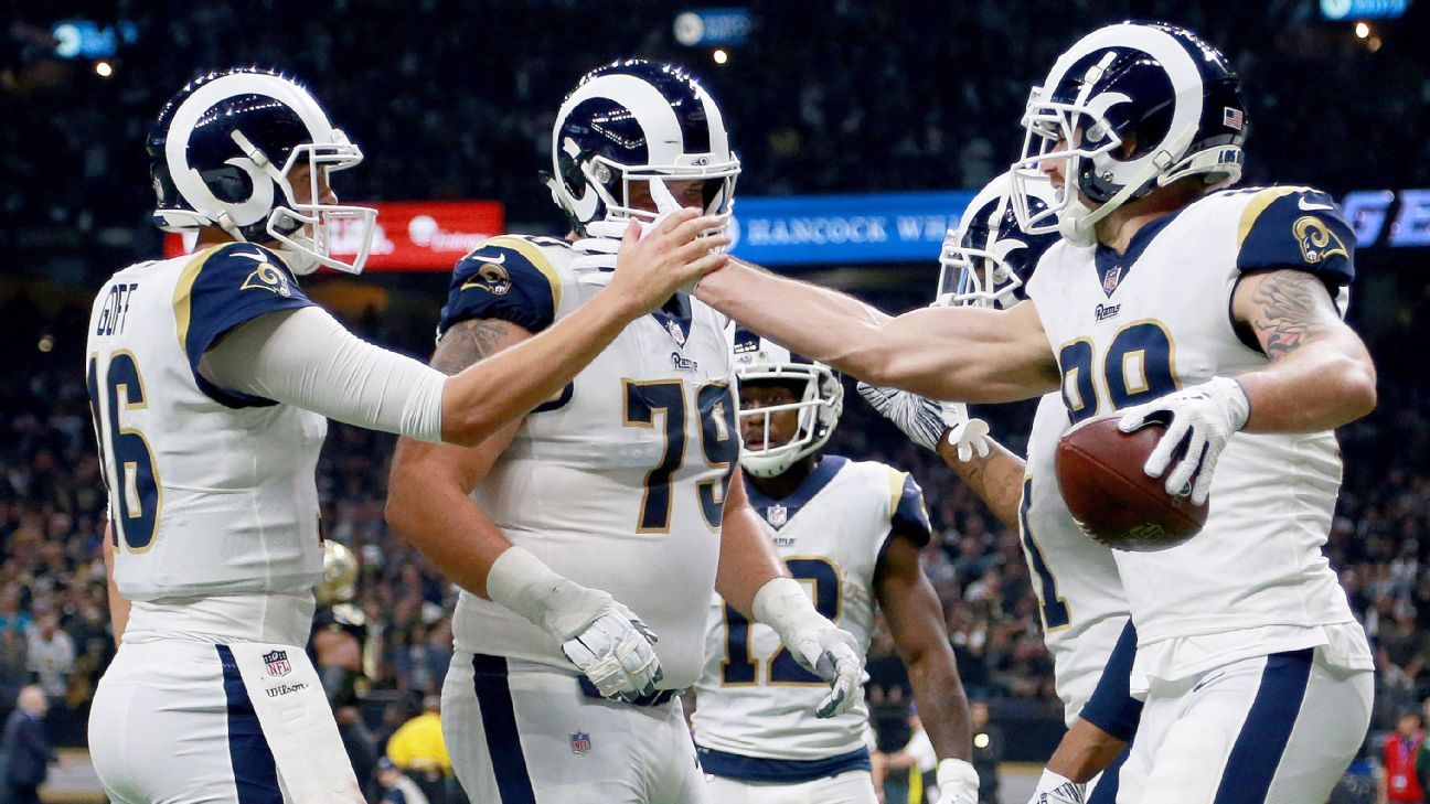 Todd Gurley II in action during the Super Bowl LIII at Mercedes