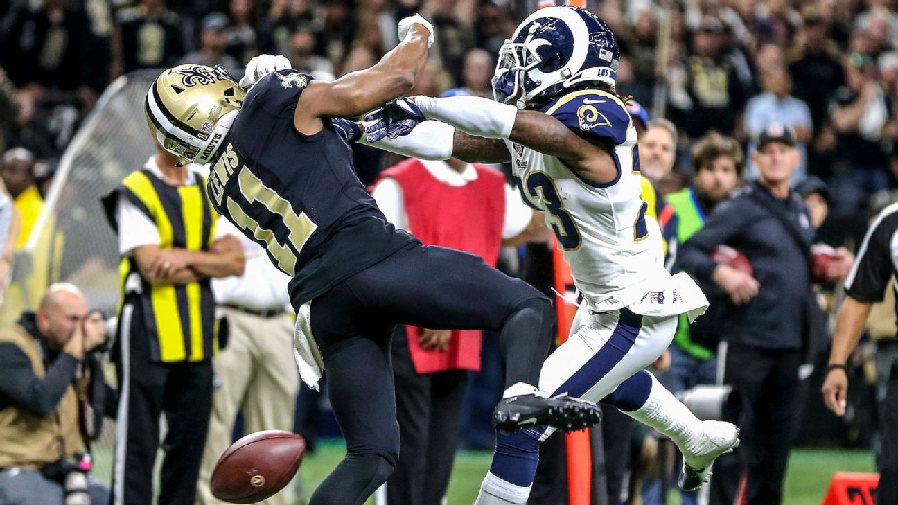 Rams going to Super Bowl LIII, while Saints upset about controversial  non-call late in game