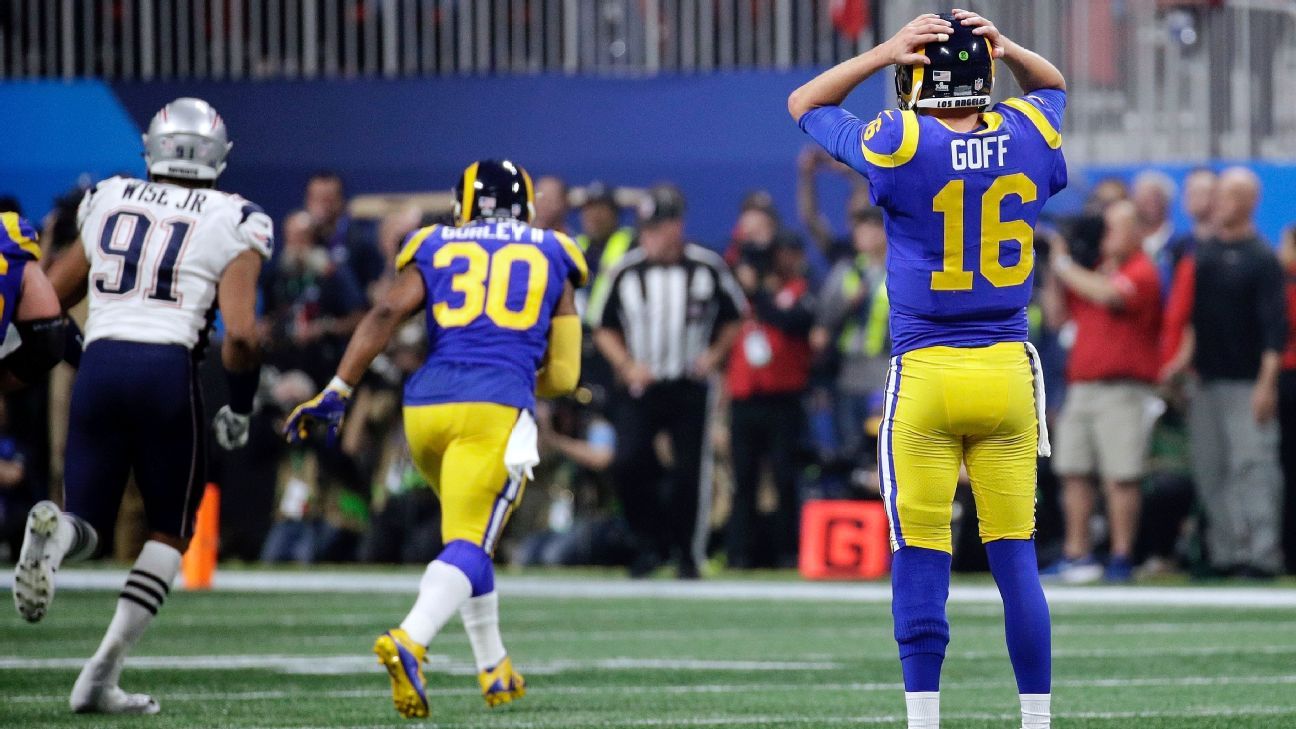 After disappointing Super Bowl, Rams QB Jared Goff has to prove he can  bounce back again - ESPN - Los Angeles Rams Blog- ESPN