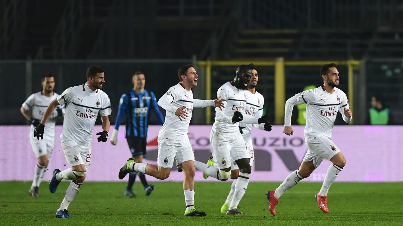 Atalanta vs. AC Milan - Football Match Report - February 16, 2019 - ESPN