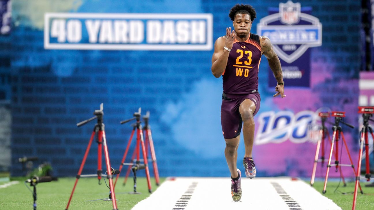 N'Keal Harry 40 time of 4.53 bolsters first-round talk