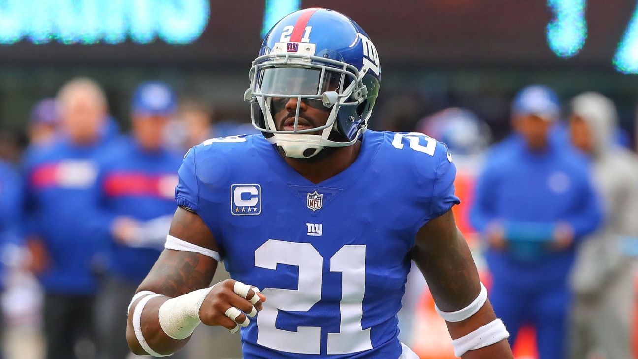 Pick-6 by Giants' Landon Collins has to be seen to be believed