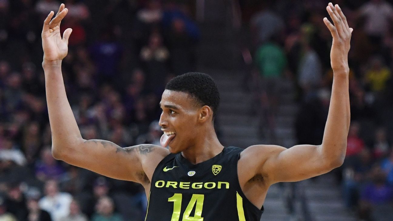 2019 NCAA tournament bracket projection for Oregon Ducks