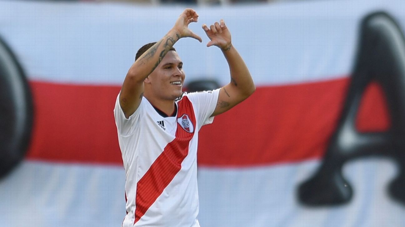 Quintero: "Estoy en un equipo que siempre quise estar, River es una