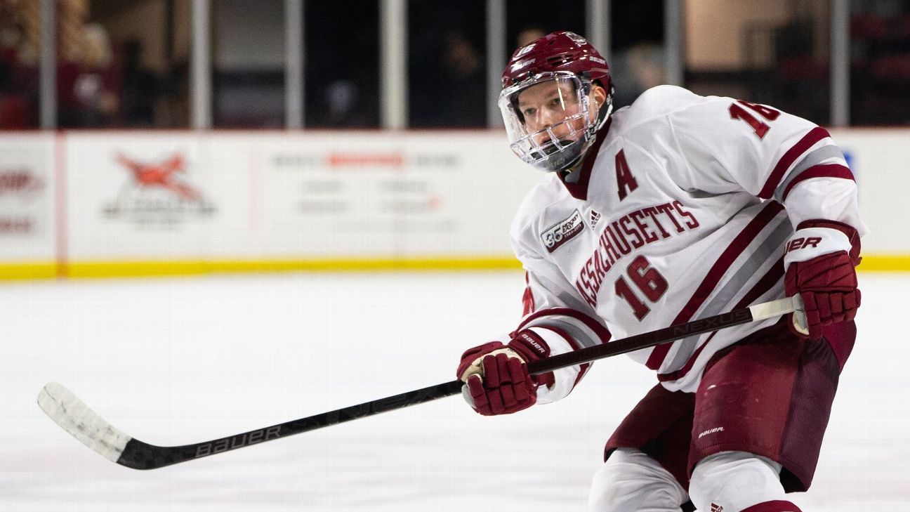 Cale Makar, former UMass hockey star, selected to first NHL All