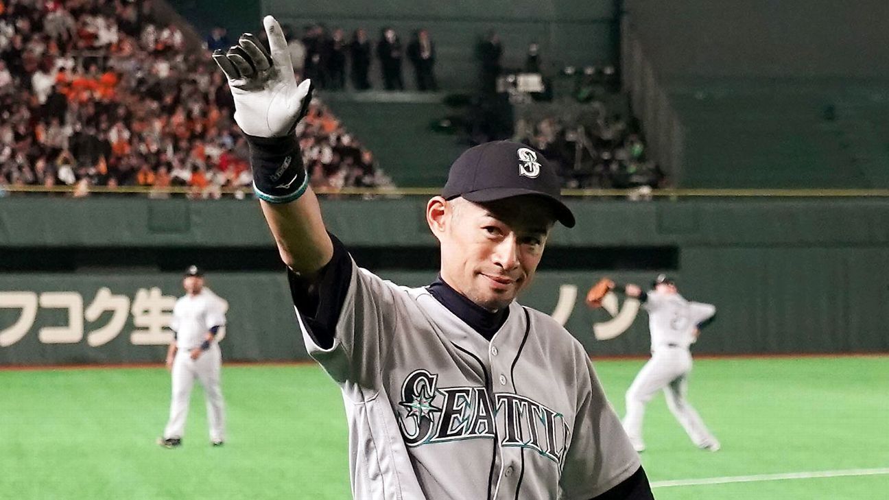 Ichiro Suzuki to be inducted into Seattle Mariners Hall of Fame on Aug. 27  - ESPN