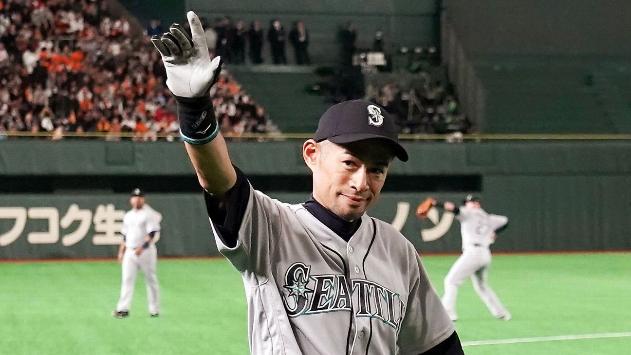 Ichiro Suzuki will be inducted into Mariners Hall of Fame in 2022