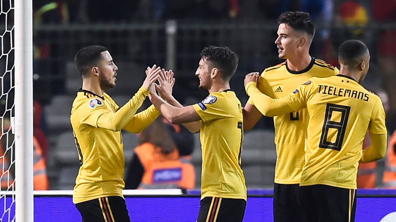 Belgium vs. Russia - Football Match Report - March 21 ...