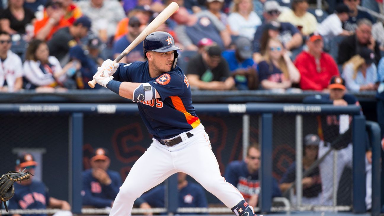 Alex Bregman makes spring debut for Astros