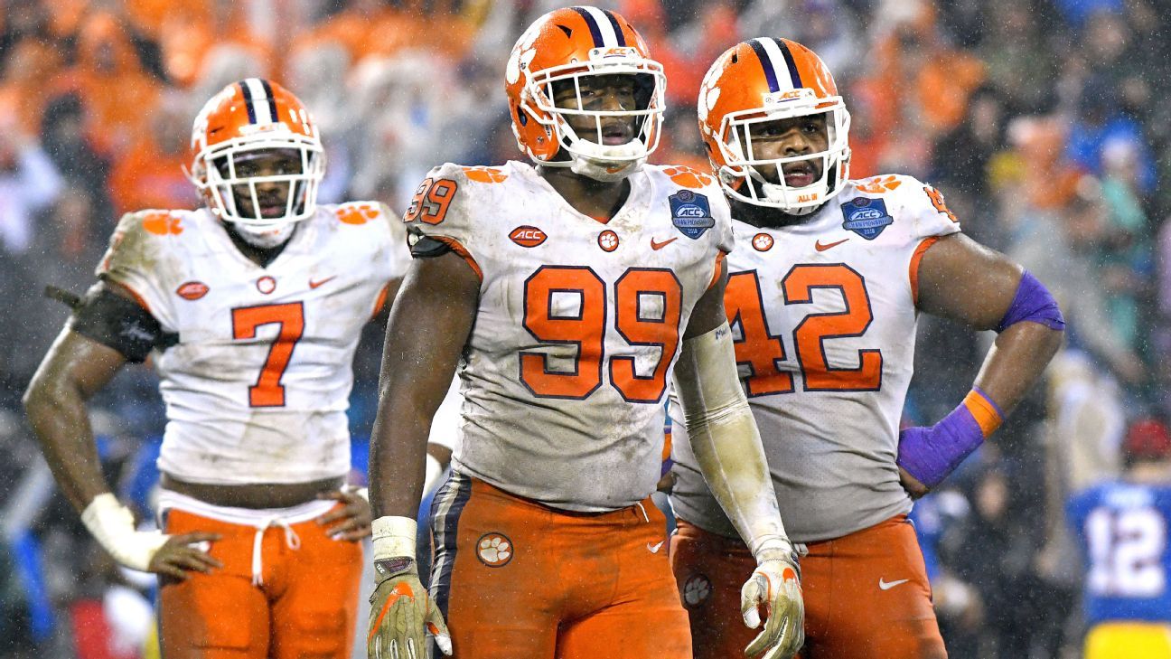 Clemson's defensive line aims to make NFL draft history ESPN