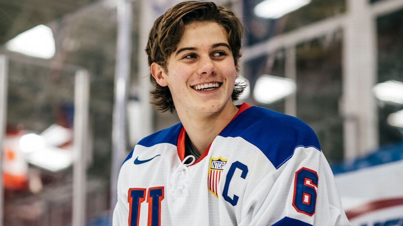 Jack Hughes emerging as option for Team USA at Olympics