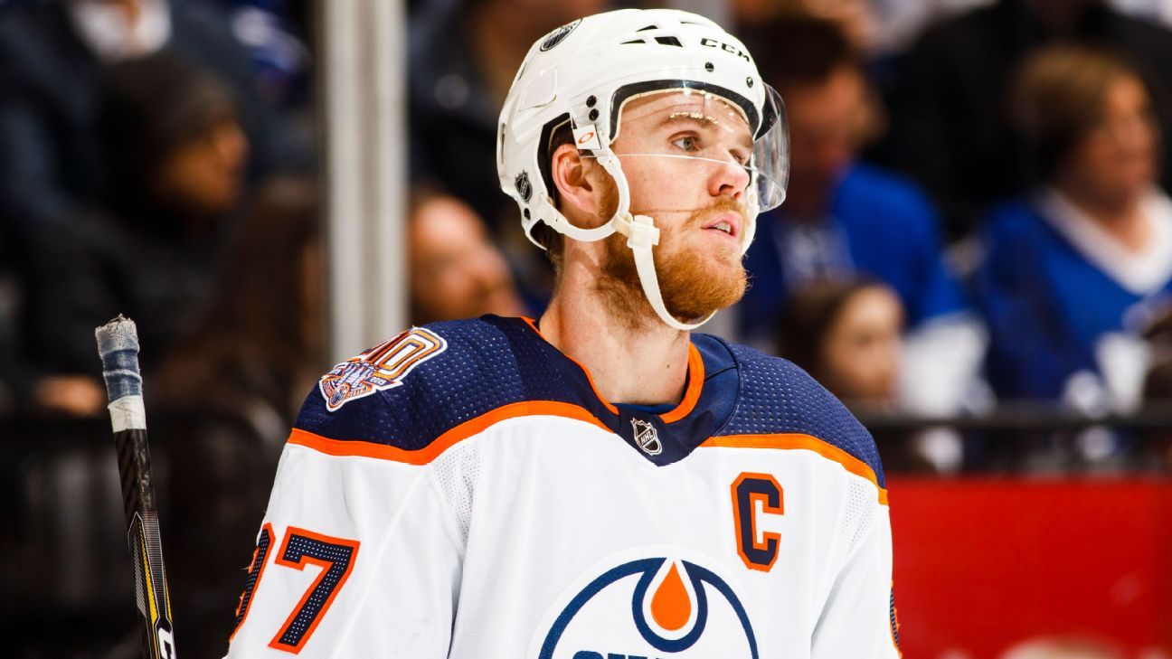 How serious is Connor McDavid's injury and what do the Oilers do