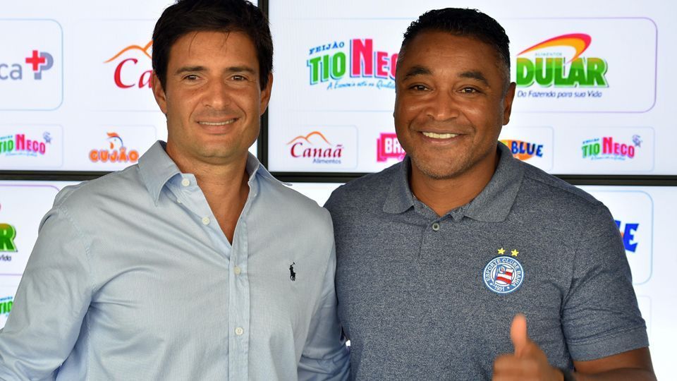 Bahia apresenta Roger Machado, que quer time com posse de bola