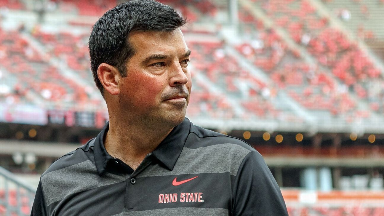 Ohio State Head Coach Ryan Day Appears On ESPN's College GameDay