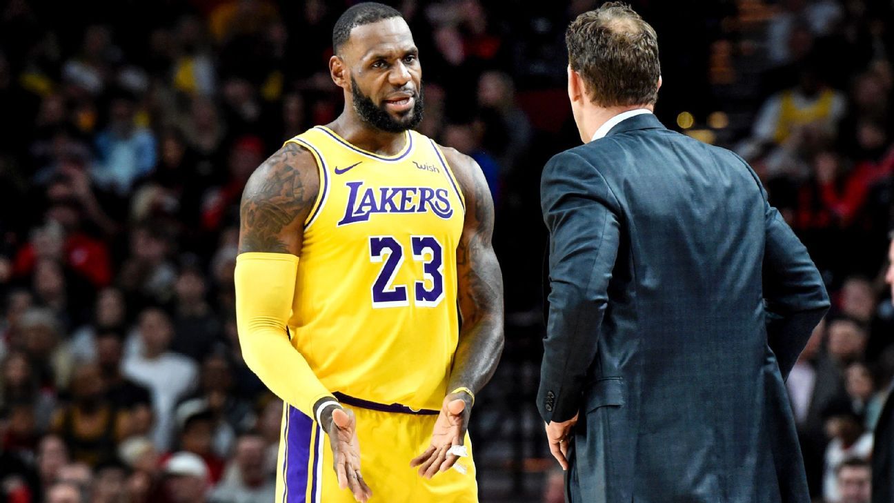 Lakers rumors: LeBron James' coach on hot seat as Warriors keep