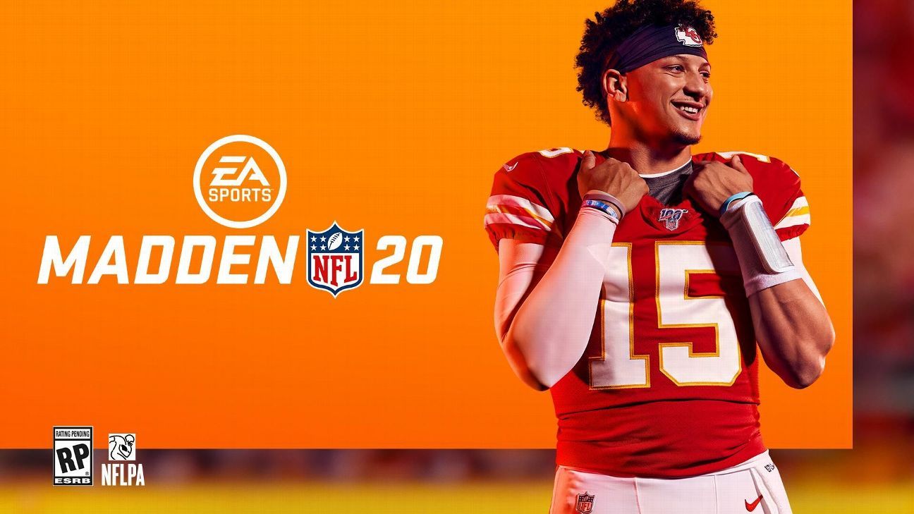 Mahomes named 'Madden 20' cover athlete - ESPN