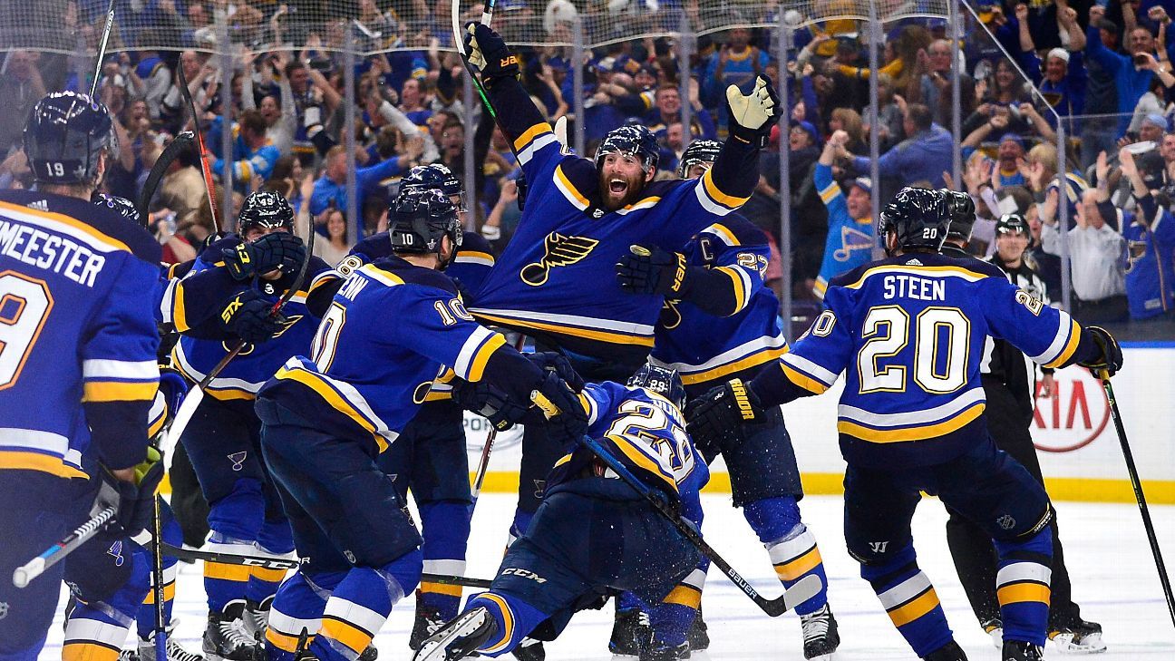 Blues and disco -- It&#39;s all &#39;Gloria&#39; after Game 7 win