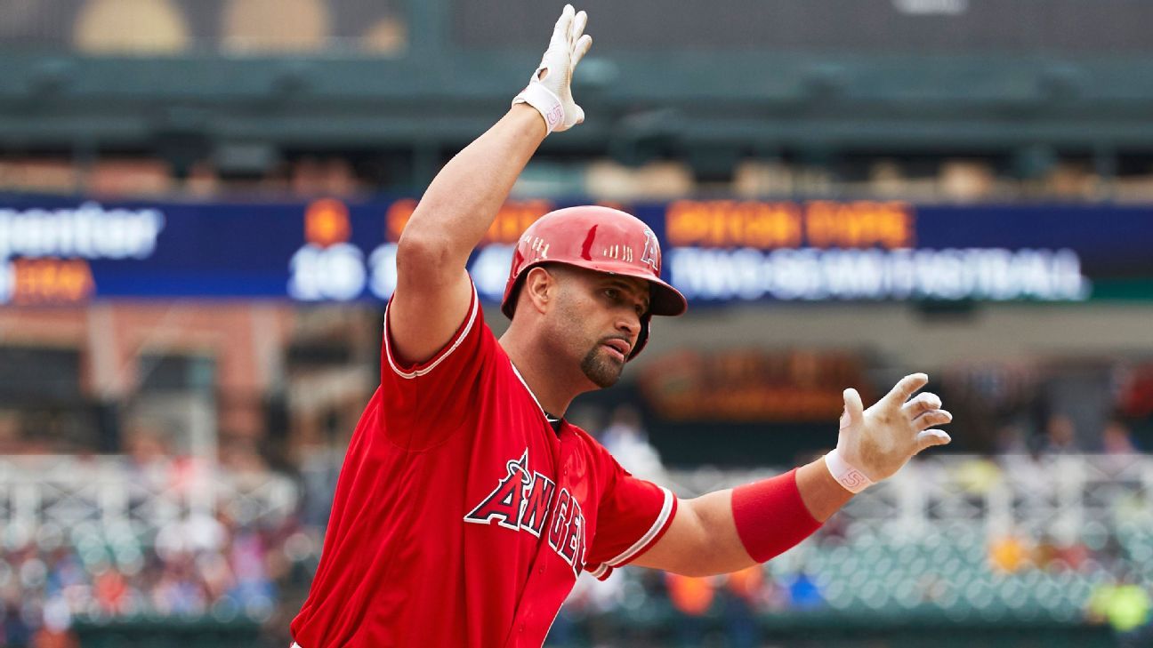 Pujols gets 2,000th RBI with HR; fan keeps ball - ABC7 Los Angeles