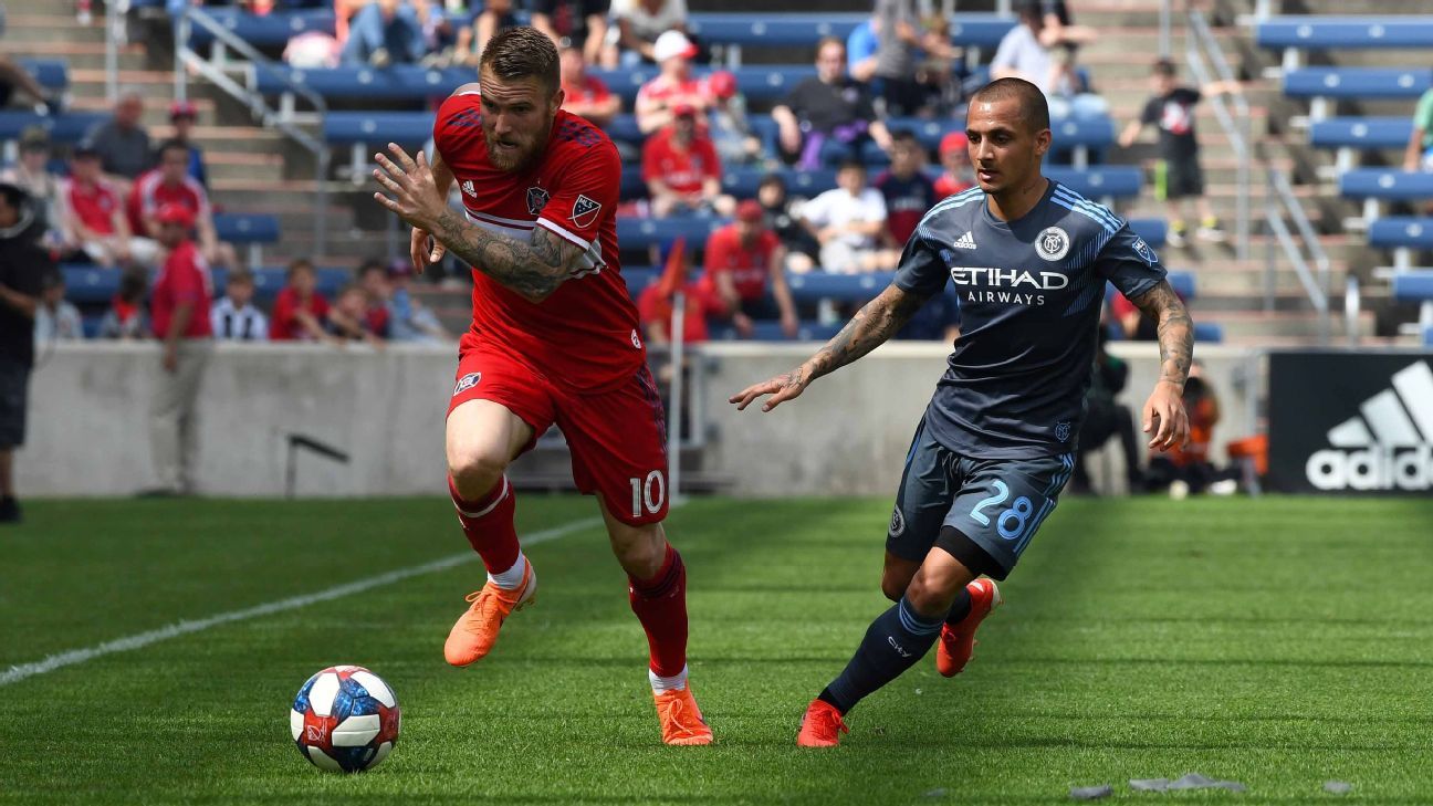 Chicago Fire FC vs. New York City FC - Football Match ...