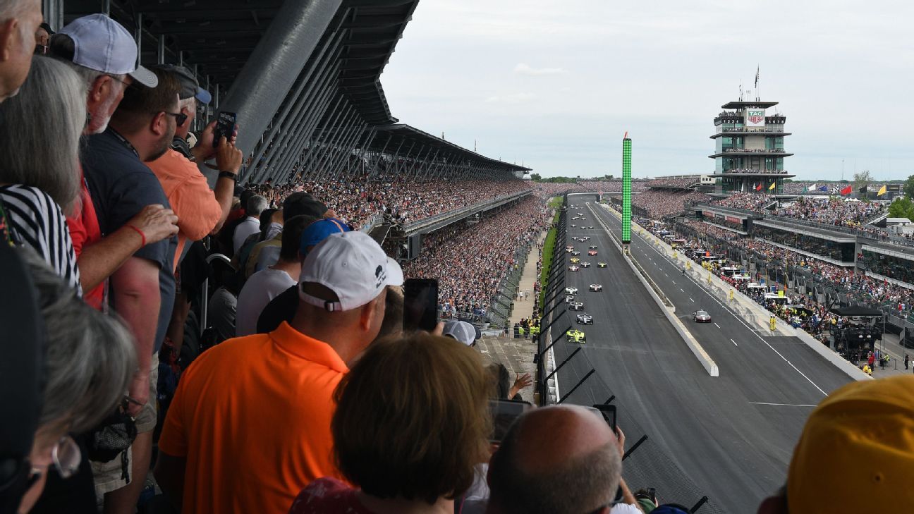 Indianapolis 500 attendance limited to 25 capacity ESPN