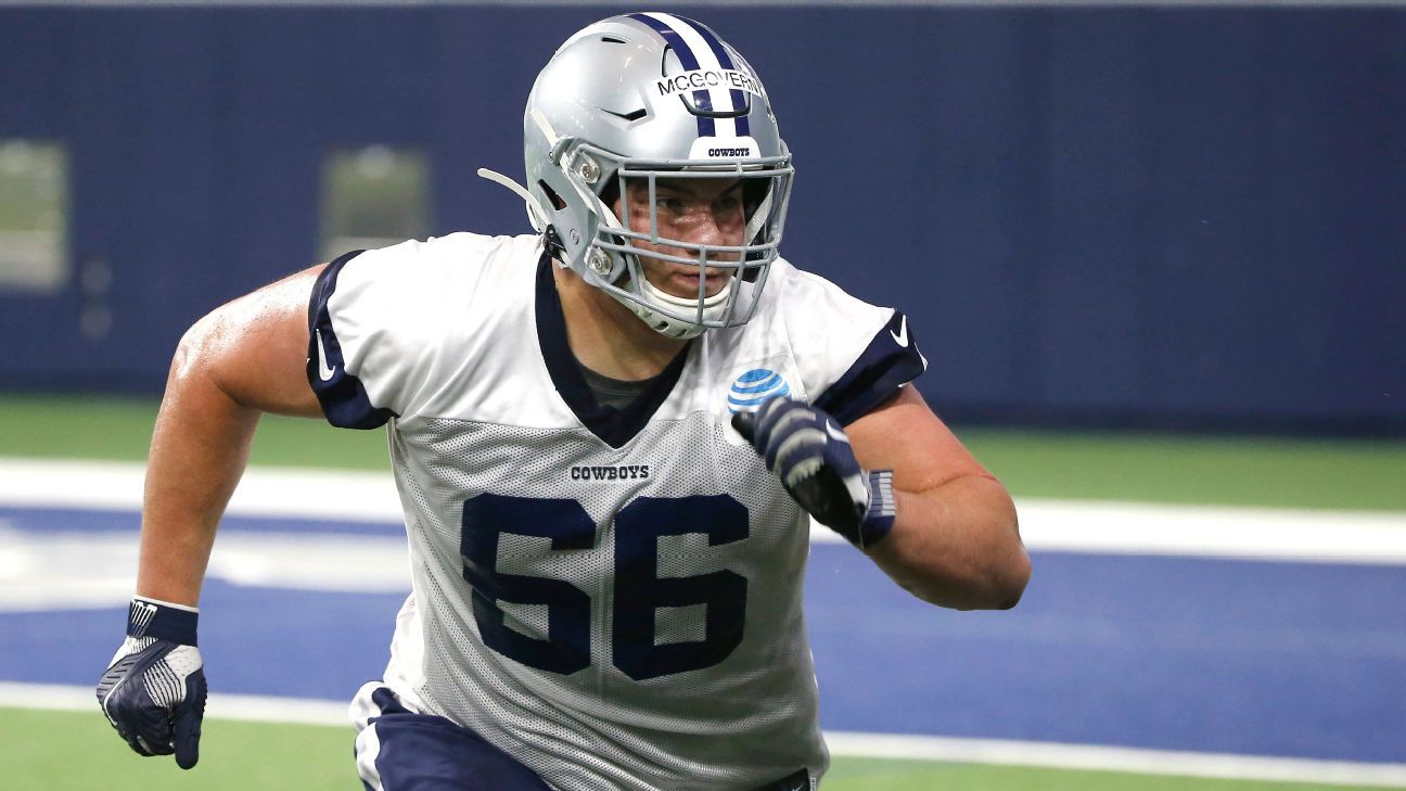 Buffalo Bills agree to terms with 25-year-old Cowboys offensive lineman Connor  McGovern on 3-year deal (report) 