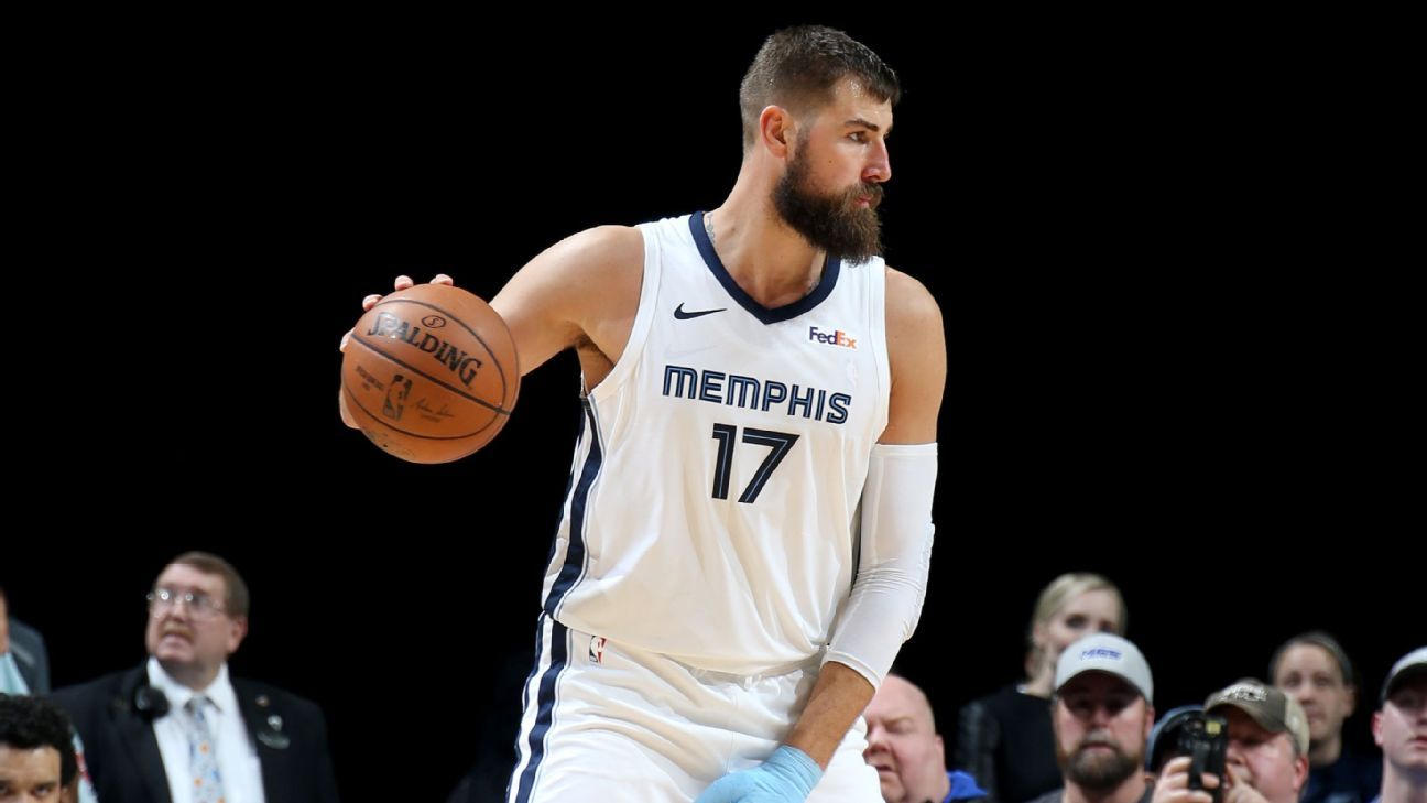 Memphis Grizzlies to trade Jonas Valanciunas to New Orleans Pelicans for Steven Adams, Eric Bledsoe, sources say