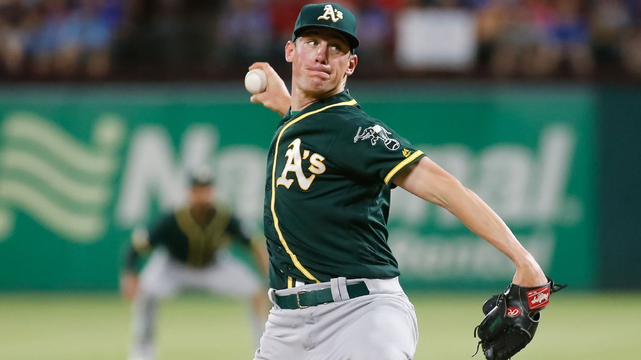 Athletics pitcher Chris Bassitt suffered fractured cheek; released