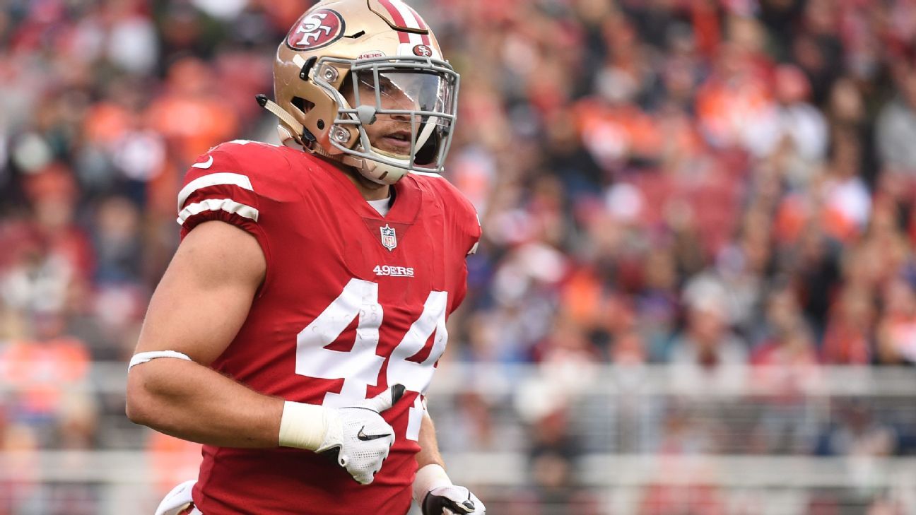 49ers injury news: FB Kyle Juszczyk will miss the Rams game with a broken  finger - Niners Nation