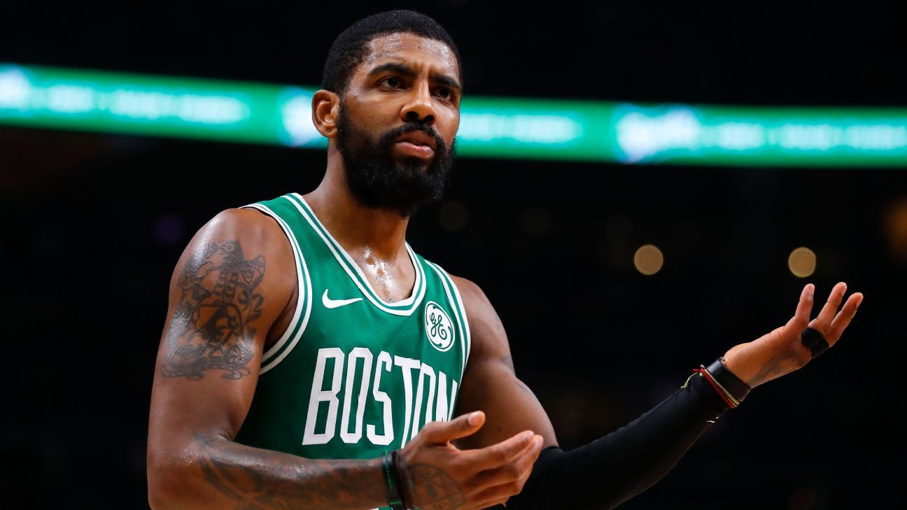 Kyrie Irving said he 'failed' his Celtics teammates in midst of