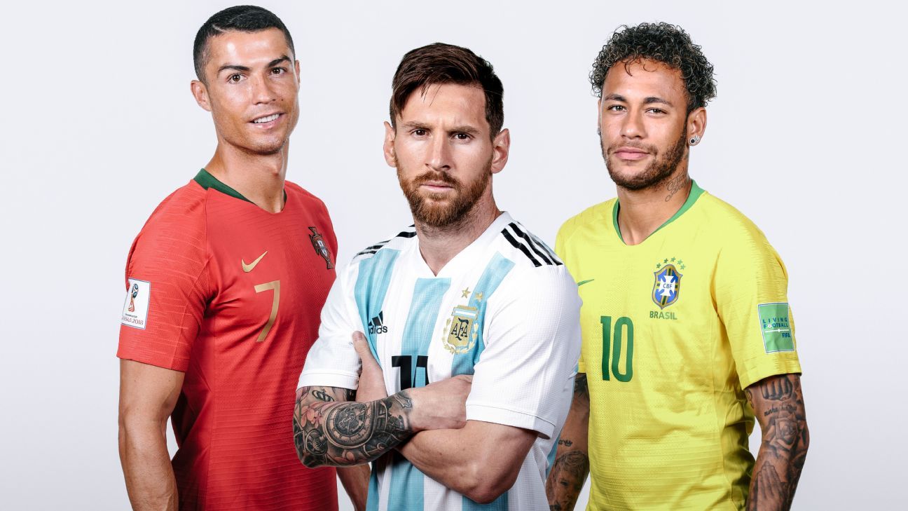 Messi, Ronaldo & Neymar in battle to be world's best