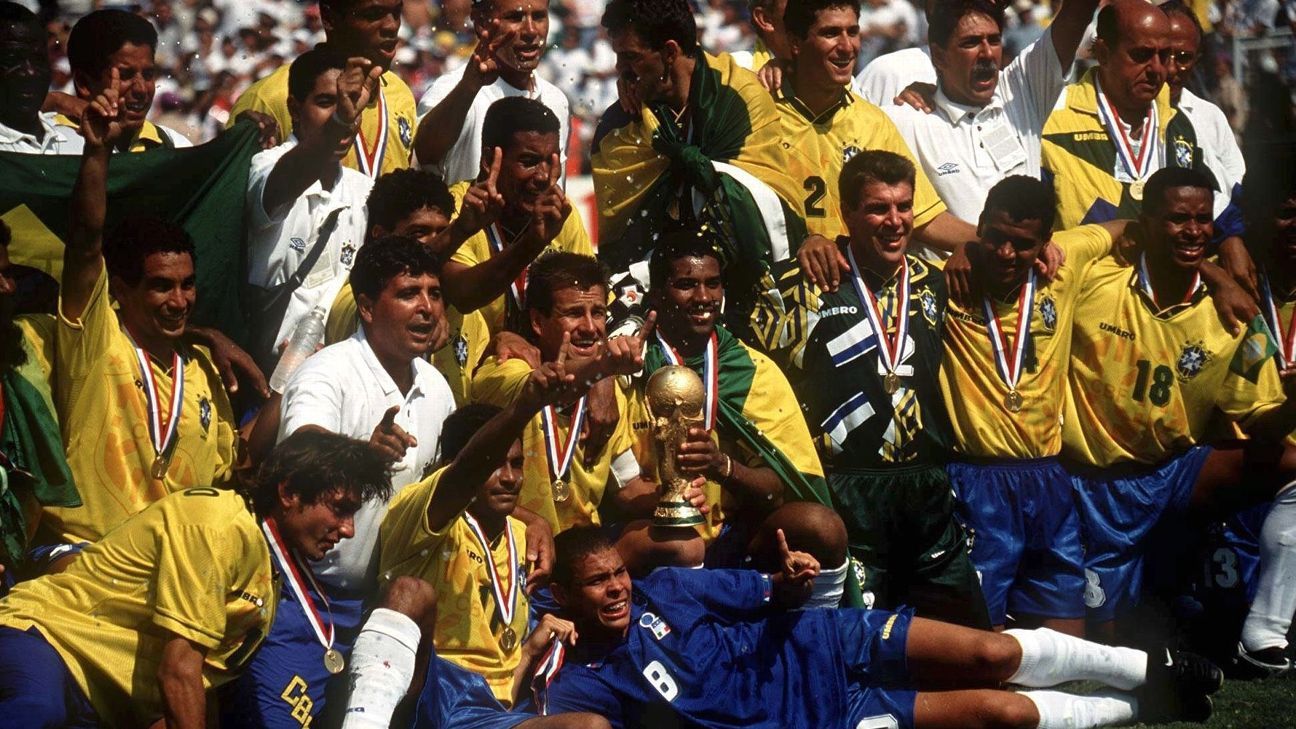 A seleção do tetra em 94, um time que envelheceu bem - Placar - O