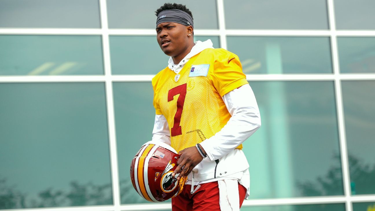 Dwayne Haskins hoping to resuscitate career with Steelers after