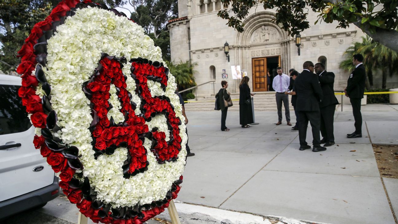 Private Funeral Service Held for Angels Pitcher Tyler Skaggs