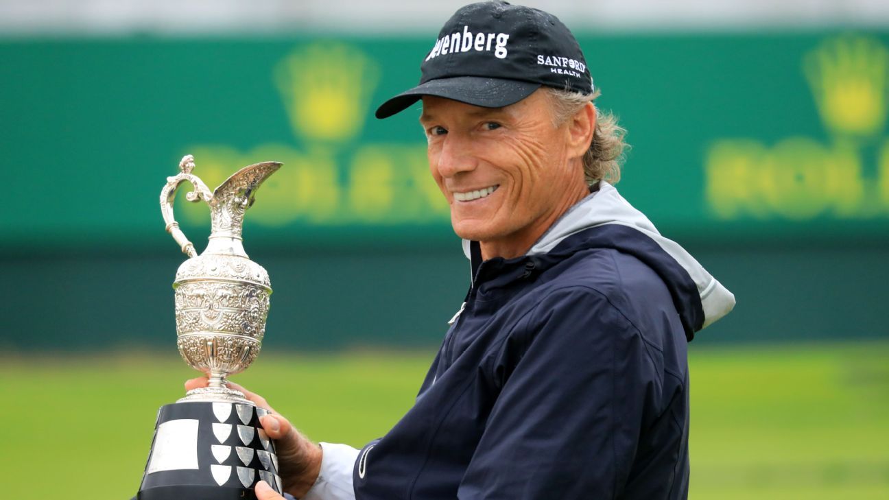 Langer wins record 4th Senior British Open title ESPN