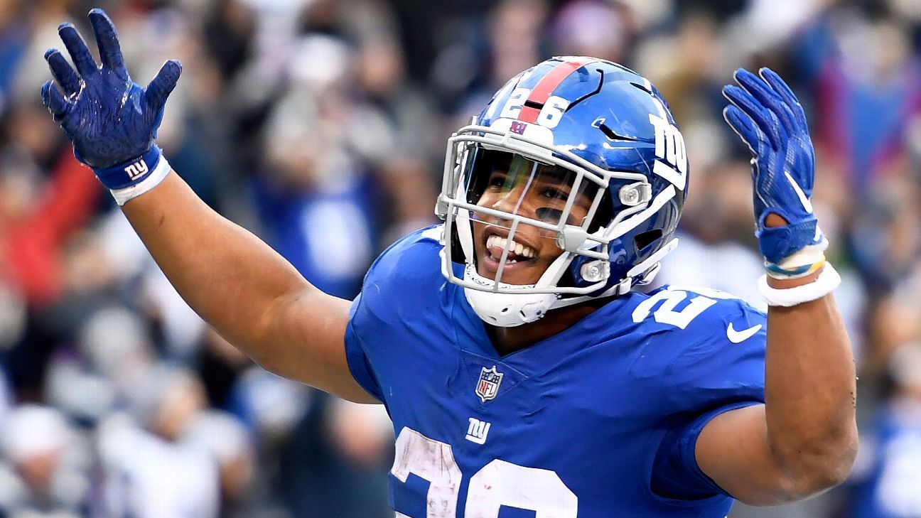 Saquon Barkley's father may wear Jets jersey, root for both teams