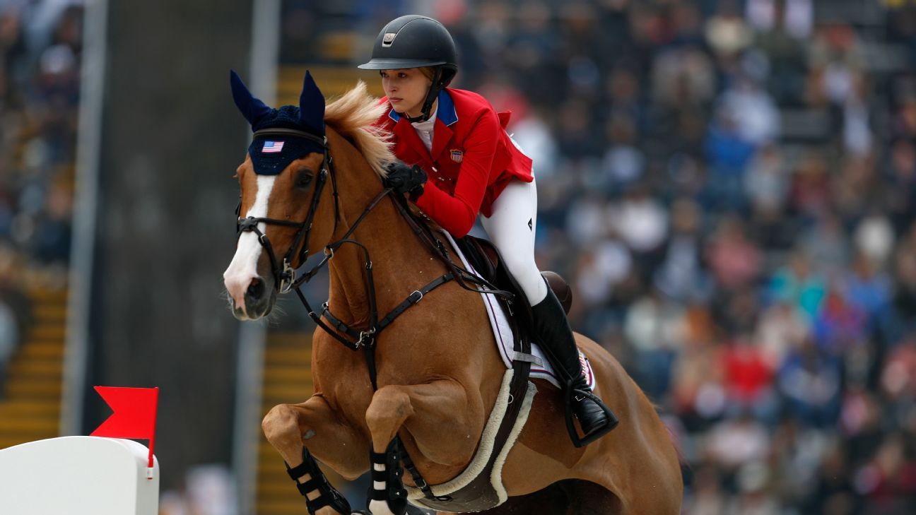 Jobs' daughter finishes 5th in Pan Am equestrian