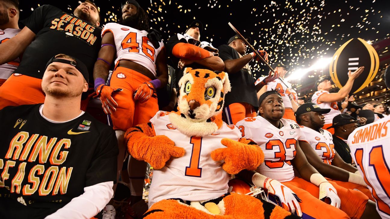 Clemson Football: ESPN releases preseason CFB Power Rankings 2019