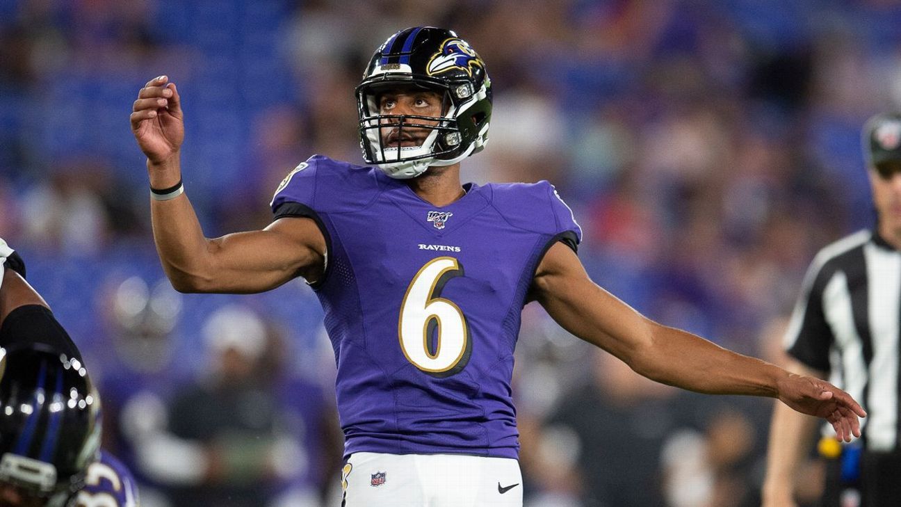 Ravens trade kicker Vedvik to Vikings for pick - ESPN